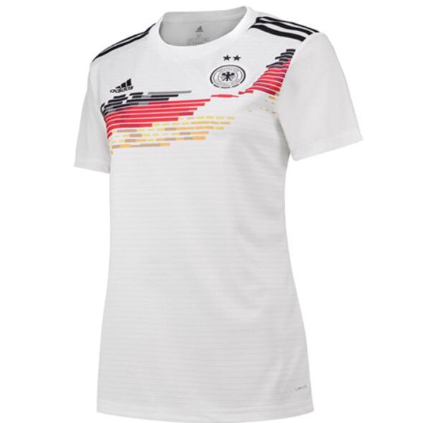 Maillot Football Allemagne Domicile Femme 2019 Blanc